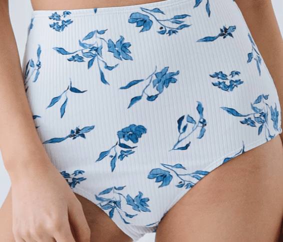 wave-bottom-ocean-blue-floral